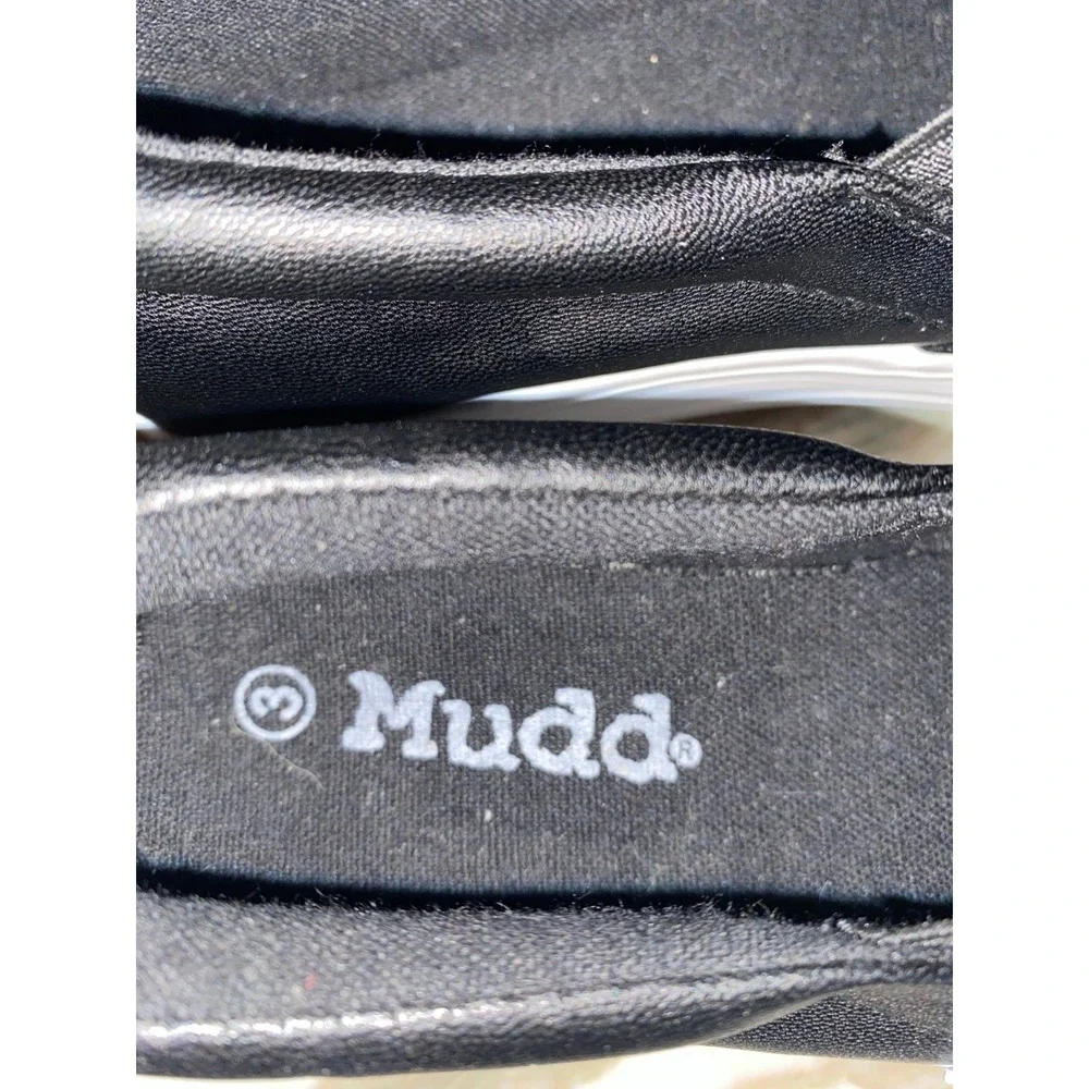 NWOB Mudd Big Kid Size 3‎ Black Beyley Slip One Casual Loafer